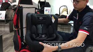 Group 0+, 1,2 & 3 car seat. Koopers Pago Car Seat Introduction Youtube