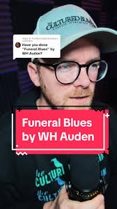 Replying to @KickRocks&LickSocks Funeral Blues by WH Auden #poetrylines  #poetry #poetryreading #poetrylover #readaloud #booktok #sadpoem  #theculturedbumpkin #englishliterature #audiobooktok #audiobook ...