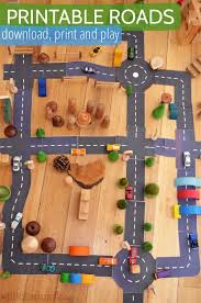 Printable Roads For Awesome Imaginative Play Activities For Kids Transportation Preschool Imaginative Play