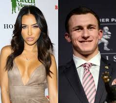 Johnny manziel confirmed his split from wife bre tiesi to tmz on wednesday, march 27. Johnny Manziel Reportedly Dating Instagram Model Wild N Out Girl Bre Tiesi Huron Daily Tribune