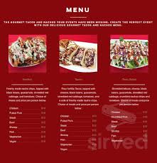 Top with your favorite taco toppings and a coat fish evenly on both sides with bread crumb mixture. Taco Genius Menu In South Miami Florida Usa