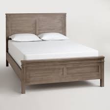 Gray Wood Layne Queen Bed Grey Bedroom Furniture Bed Frame And Headboard Bed Furniture