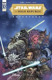 The high republic, first announced as project luminous, is an ongoing multimedia project being worked on by cavan scott, claudia gray, charles soule, daniel josé older, and justina ireland, which spans both comics and books to tell one cohesive story set in the high republic era, two centuries prior to the events of star wars. Comic Review Jedi Knights Unite To Fight The Nihil In Star Wars The High Republic Adventures 4 Laughingplace Com