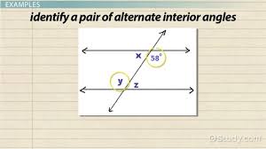 Solved Are Alternate Interior Angles Complementary Study Com