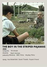 The Boy In The Striped Pyjamas In 2020 Film Posters Minimalist Movie Poster Wall Movie Posters Minimalist