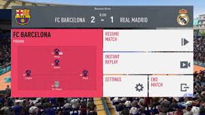 On sunday, the two will meet at the santiago bernabeu in their real madrid will be without star eden hazard after an ankle injury for the second meeting, and he also missed the first meeting due to injury. Fifa 2020 Volta Fc Barcelona Vs Real Madrid Fifa 20 Ps4 Gameplay Youtube