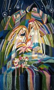 Tapestry From Russia Or Ukraine Artist Unknown To Me Art Quilts Tapestry Weaving Tapestry