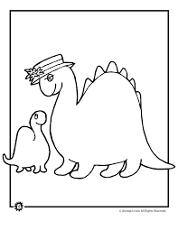 This dinosaur coloring sheet features a parent tyrannosaurus and its cute baby, both in need of some color. Baby Dinos Coloring Pages Coloring Home