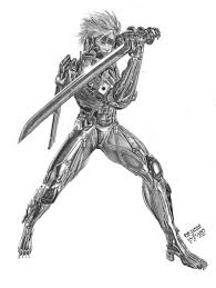 Raiden Metal Gear Solid Rising Draw By Mr Janka