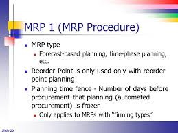 You can define an mrp planning method for an item when you define an item in oracle inventory. The Material Requirements Planning Process Ppt Video Online Download