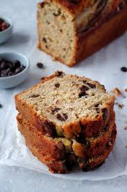 Cake A La Banane Et Aux Noisettes Celinblog Cake A La Banane Recette Gateau Banane Recette Cake Banane