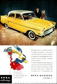 Opel Kapitan 1950s Klassieke Auto S Kapitein Klassieker