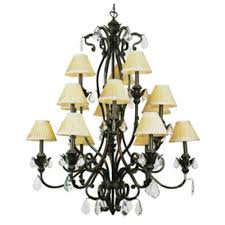 Leafed Patina 15 Light 40 Enriched Iron Chandelier At Menards Chandelier Pendant Light Fixtures Globe Lights