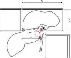 Tek taraflı bağlantı kanat malzemesi̇: Lemans Ii Corner Unit Arena Style Order From The Hafele N Z Shop