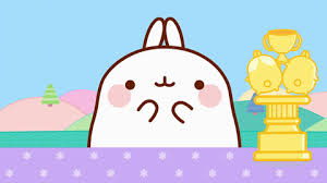 See more ideas about molang, molang wallpaper, cute drawings. New Gif On Giphy Molang Kawaii Wallpaper Gif