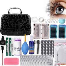 Eyelash extension supplies the eyelash emporium was born backstage at the iconic pinewood studios in london. Pro 22pcs Eyelash Extension Kits Beauty Star False Lashes Tool Curl Glue With Cosmetic Case For Makeup Practice Eye Lashes Graft Lash Starter Kit Eyelashes Extension Practice Set Buy Online In El