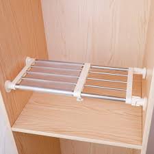 hershii closet tension shelf