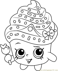 Check spelling or type a new query. Cupcake Queen Shopkins Coloring Page For Kids Free Shopkins Printable Coloring Pages Online For Kids Coloringpages101 Com Coloring Pages For Kids