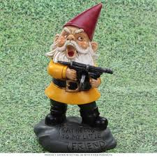 Image result for machine gun garden gnome