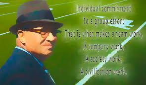 Vince lombardi — american coach born on june 11, 1913, died on september 03, 1970. Vince Lombardi Quote Mixed Media By Dan Sproul