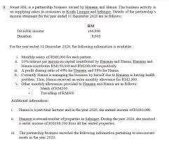 Search and apply for the latest lecturer jobs in selangor. Question 2 30 Marks A Fatheen An Account Manag Chegg Com