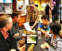 Dick's Primal Burger" opens across from Woodstock Library