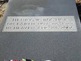 Henry Warren Bostick Sr. (1922-2006)