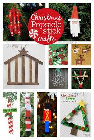 Download Christmas Crafts To Make With Popsicle Sticks A Girl And A Glue Gun PSD Mockup Templates