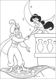 Dibujos Para Colorear Aladdin