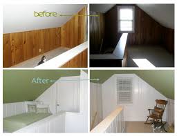 Painted Wood Paneling Before After Paneling Makeover Wood Paneling Update Wood Paneling