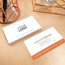 We offer 25, 100, or 250 quantity business cards to suit any needs. Classic Seed Paper Business Cards Botanical Paperworks