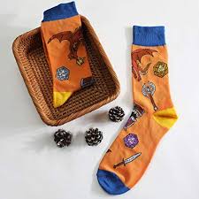 Vergleiche preise für dungeons and dragons starter und finde den besten preis. Fantasydice 2 Pairs Of Dungeons And Dragons Funny Socks For Men Dnd Gifts Mens Socks Christmas