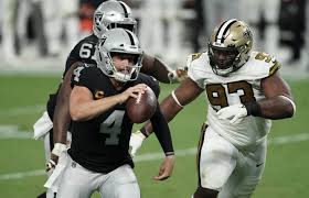 The raiders compete in the national football league (nfl). Las Vegas Raiders Derek Carr Shows Promise With Sterling Start