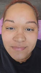 I just love a good hairstroke look! Client said very natural so I had to do  just that! Can't wait to see how they look once healed and softened ! ,  #microblading #charlottemicroblading ...