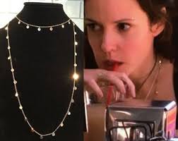 Gold Emily in Paris Weeds Necklace Nancy Botwin Necklace Gold Coin Necklace  Boho Chic Necklace Boho Chic Jewelry Delicate Coin Necklace