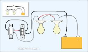 Two way switching is the most common requirement for many household and commercial lighting solutions. Simple Home Electrical Wiring Diagrams Sodzee Com