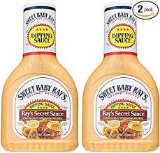 Amazon Com Sweet Baby Rays Dipping Sauce Rays Secret Sauce Net Wt 14 Fl Oz 414 Ml Per Bottle Pack Of 2 Bottles Grocery Gourmet Food
