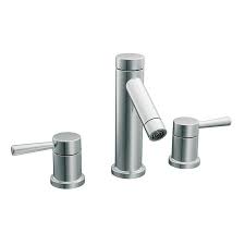 Caldwell spot resist brushed nickel two handle bathroom. Moen Level Chrome 2 Handle Widespread Watersense Bathroom Sink Faucet In The Bathroom Sink Faucets Department At Lowes Com