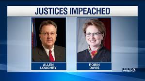 Following a new sexual misconduct allegation against supreme court justice brett m. West Virginia House Votes To Impeach 3 Supreme Court Justices