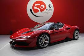 Ferrari J50 Images Specifications And Details Luxurylaunches Ferraricalifornia2017 Ferrari Super Cars Ferrari F12berlinetta