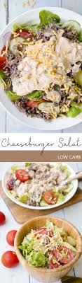 Low Carb Cheeseburger Salat Mit Cheeseburger Dressing Rezept Schnelle Rezepte Rezepte Mahlzeit