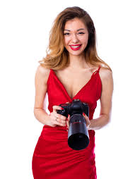 Check spelling or type a new query. Bonne Blond Photographe Femme Camera Tenue De Robe Rouge Sexy Isole Sur Fond Blanc Banque D Images Et Photos Libres De Droits Image 74266423