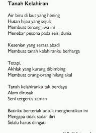 Check spelling or type a new query. Tulislah Puisi Sebanyak 6 Bait Tentang Tanah Kelahiran Brainly Co Id