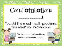 Freckle Math Award Certificates By First Grade Found Me Chrissy Heath Math Award Certificates Teachers Pay Teachers