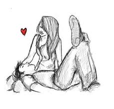 Art Illustration Love Cute Couple Drawings Sketches Of Love Romantic Couple Pencil Sketches