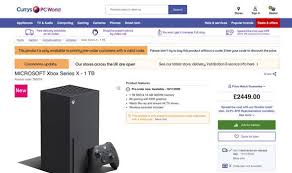 Xbox Series X Pre Orders Available At Currys But There S A Big Catch Studiocgames Com