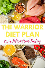 Warrior Diet 20 4 Fasting What You Need To Know Warrior Diet Diet And Nutrition Easy Diets