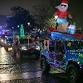Lighted Christmas Street Parade event in Savannah, GA