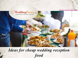 Weddings are getting more expensive and, for many couples, saving money is one of the most important aspects of their wedding. Ideas For Cheap Wedding Reception Food