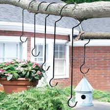Outdoor Plant Hanger Hooks Set Of 6 Collections Etc In 2020 Outdoor Plant Hanger Plant Hanger Hanging Potted Plants